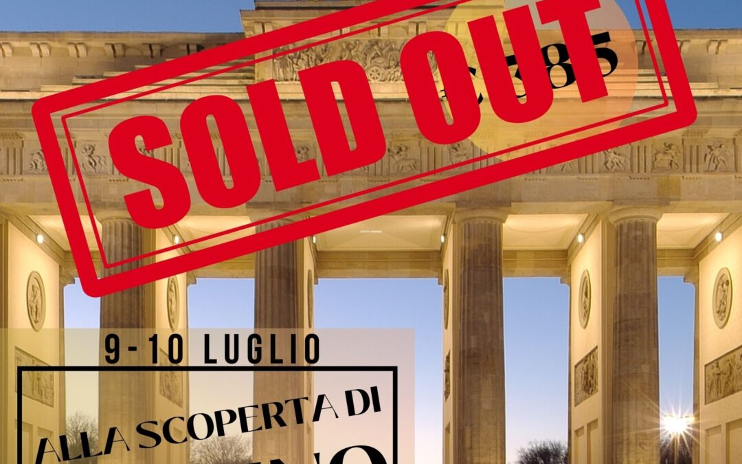 ALLA SCOPERTA DI BERLINO 9-10 luglio SOLD OUT!!