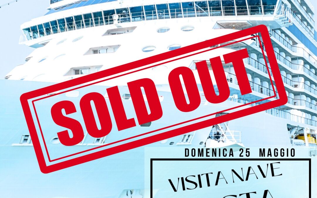 VISITA NAVE COSTA FORTUNA domenica 25 maggio
