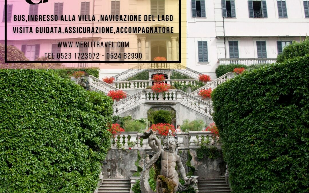 VILLA CARLOTTA E BELLAGIO  domenica 29 giugno